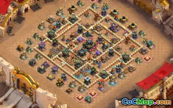 Top Copy Base Layout for TH17 in Clash of Clans #48358