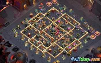 Copy TH17 Base Layouts for Clash of Clans #48359