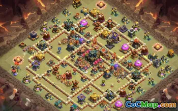 Best TH17 Clash of Clans Base Layouts #48360
