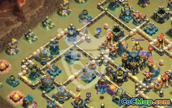 Top Copy Base Layouts for Town Hall 17 #48412