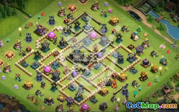 Clash of Clans TH17 Base Layouts with Link #48413