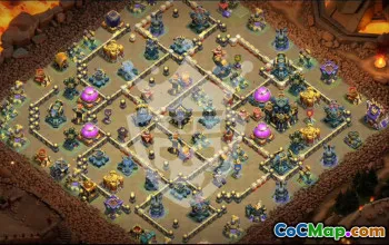 Top Clash of Clans TH17 Base Layouts with Copy Links #48417