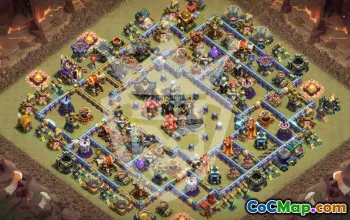 Copy Town Hall 17 Base Layouts for Clash of Clans #48426