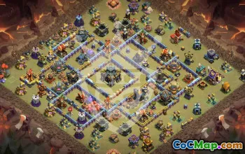 Top Copy Base Layouts for Town Hall 17 #48427