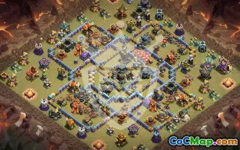 Top Clash of Clans TH17 Base Layouts to Copy #48429