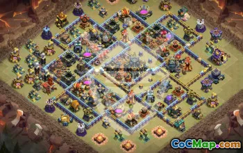 Best Copy TH17 Base Layouts for Clash of Clans #48433