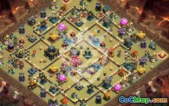 Top Town Hall 17 Base Layouts to Copy #48437