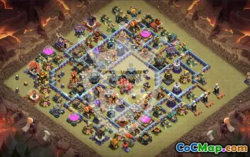 Top Clash of Clans TH17 Base Layouts & Maps #48469