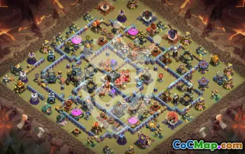 Top Clash of Clans TH17 Base Layouts with Link #48470