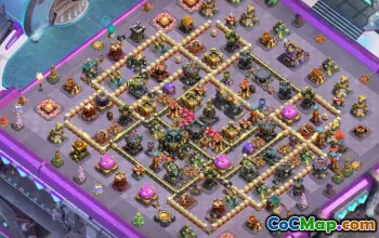 Top Copy Base Layouts for TH17 in Clash of Clans #48523