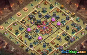 Top Clash of Clans TH17 Base Layouts with Links #48525