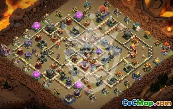 Top Copy Base Layouts for Town Hall 17 #48608