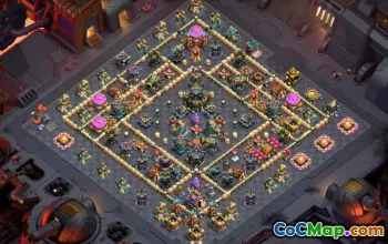 Copy TH17 Base Layouts for Clash of Clans #48615