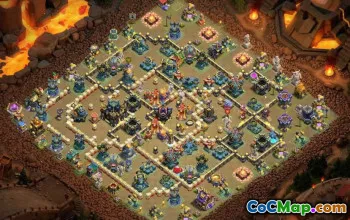 Copy Top TH17 Clash of Clans Base Layouts #48618