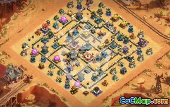 Copy Town Hall 17 Base Layouts for Clash of Clans #48629