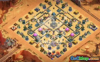 Top Clash of Clans TH17 Base Layouts with Links #48634
