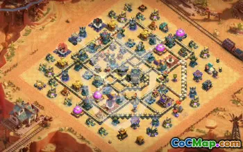 Copy Town Hall 17 Base Layouts in Clash of Clans #48635