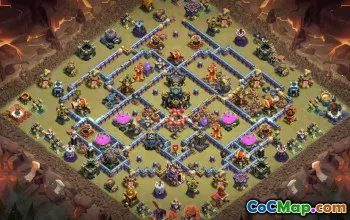 Top Copy Base Layouts for TH17 in CoC #48639