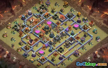 Best Copy Base Layout for Town Hall 17 #48641