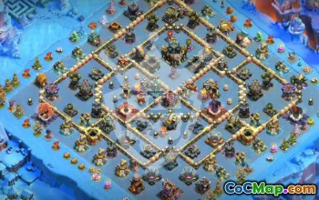 Copy TH17 Clash of Clans Base Layouts #48652