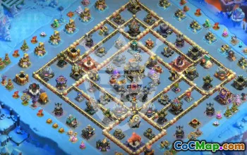 Best Copy Base Layout for Town Hall 17 #48653