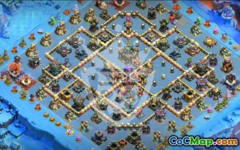 Top Town Hall 17 Base Layouts & Links #48658