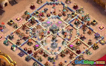 Top TH17 Clash of Clans Base Layouts and Links #48666