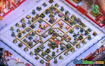 Top Copy Base Layouts for Town Hall 17 #48691