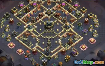 Top Clash of Clans TH17 Base Layouts #48692
