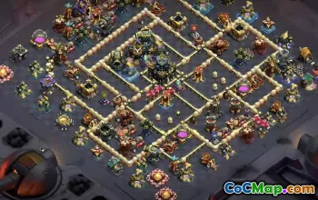 Best Copy Base Layout for Town Hall 17 #48695