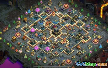 Top Clash of Clans TH17 Base Layouts & Maps #48698