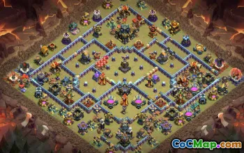 Best TH17 Clash of Clans Base Layouts #48707