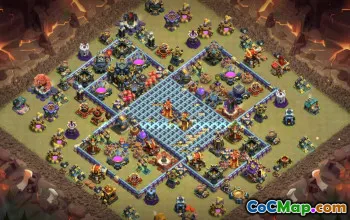 Top Town Hall 17 Base Layouts with Links #48708