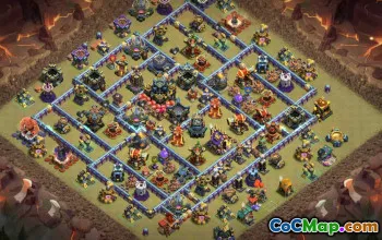 Top Clash of Clans TH17 Base Layouts with Links #48710