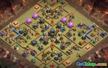 Top Clash of Clans TH17 Base Layouts with Links #48735