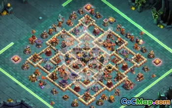 Best Copy Base Layout for Town Hall 17 #48746