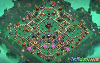 Copy Town Hall 17 Base Layouts with Link #49661