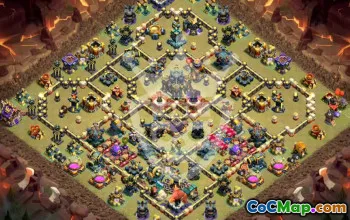 Top Clash of Clans TH17 Base Layouts with Link #49694