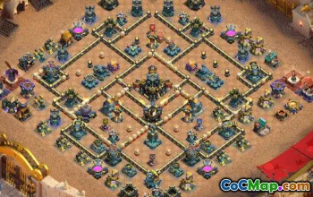 Top Town Hall 17 Base Layouts with Copy Links #49697