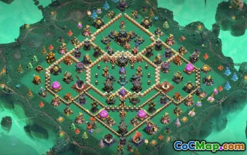 Best Copy Base Layouts for TH17 in Clash of Clans #49700