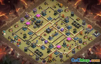 Copy TH17 Base Layouts for Clash of Clans #49702