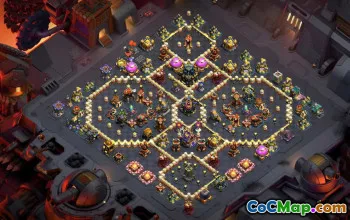 Top Clash of Clans TH17 Base Layouts with Links #49706
