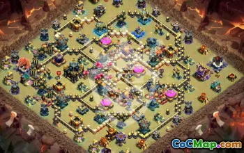 Copy Town Hall 17 Base Layouts for Clash of Clans #49709