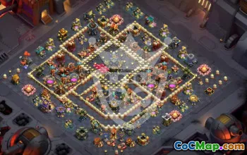 Top Copy Base Layout for Town Hall 17 #49712