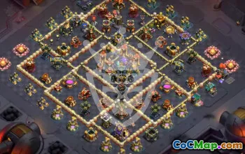 Copy Town Hall 17 Base Layouts for CoC #49714