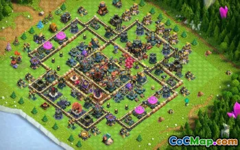 Top Copy Of Town Hall 17 Base Layouts #49718