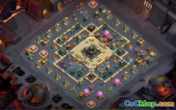 Top Copy Base Layouts for Clash of Clans TH17 #49729