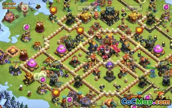 Top Town Hall 17 Base Layouts & Maps #49738