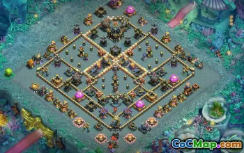 Top Copy Base Layouts for Town Hall 17 #49761