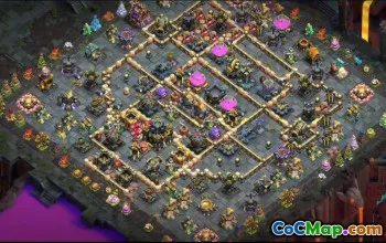 Top Copy Base Layout for TH17 in Clash of Clans #49774